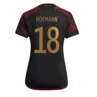 Koszulka piłkarska Niemcy Jonas Hofmann #18 Strój wyjazdowy dla kobiety MŚ 2022 tanio Krótki Rękaw